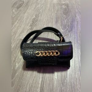 Leather belt bag